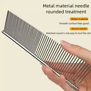 Dog Grooming Comb for Shedding & Beauty Care, Suitable for Short and Long Hair Dogs, 15cm Length, 4oz Weight, Deshedding Tool