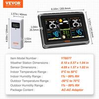 Indoor Weather Station with Outdoor Sensor