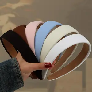 6pcs Headbands For Women - 1 Inch Wide Non-slip Elastic Hair Bands  Thick Solid Color & Women's Accessories Trendy Fall Style