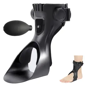 Upgaded AFO Drop Foot Brace for Hemiplegia & Stroke with Inflatable Airbag, Varus Correction, Improves Walking Gait, Invisible & Lightweight