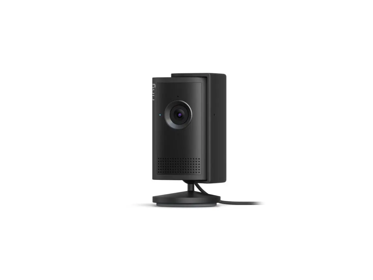 Ring Indoor Cam Plus - 2K Indoor Security Camera, Two-Way Talk, Remote Siren, Customizable Motion Zones, Compact Plug-In Design, Black