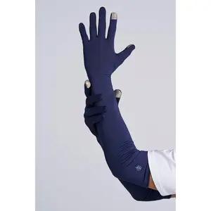Unisex Culebra Long Full Finger Gloves | Navy