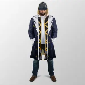 Hunter X Hunter Chrollo Lucilfer Dream Cloak Coat, Anime Hunter X Hunter Men's Women's Hooded coat, Fleece Jackets Coats, Gift For Men And Women