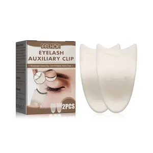 EELHOE Eyelash Helper Clip False Eyelash Curler for Beginners Eye Makeup Tool Easy Application Natural Look Eye Lash Extension Aid