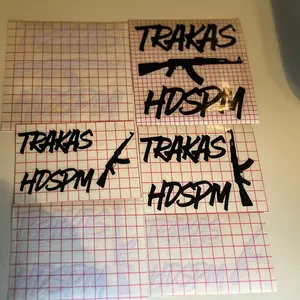 TRAKAS decal