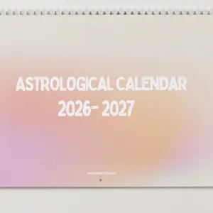 Astrological year calendarr