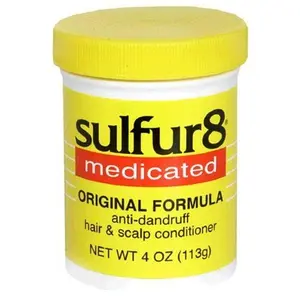 Sulfur8 Dandruff Control Haircare Conditioner - 4 oz Hydrating Liquid Moisturizer