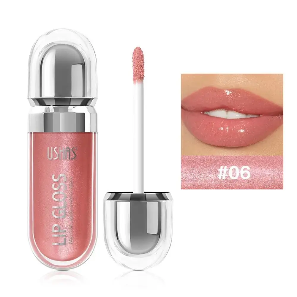 Pearl Lip Gloss, Moisturizing Long-Lasting Mirror Finish Glossy Liquid Lipstick, Perfect Christmas Valentine's Day Gift, 1 Piece