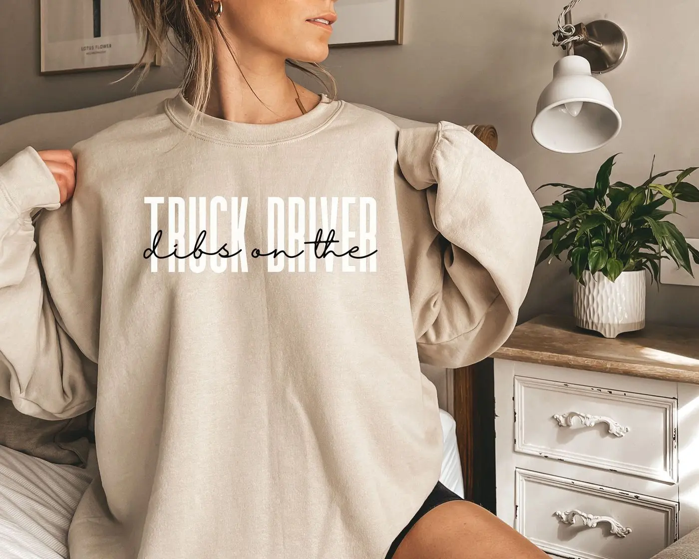 Dibs on the Truck Driver shirt, sweatshirt, hoodie, long sleeve, gift, Truck Driver's wife, Truck Driver's girlfriend, trucker, trucking