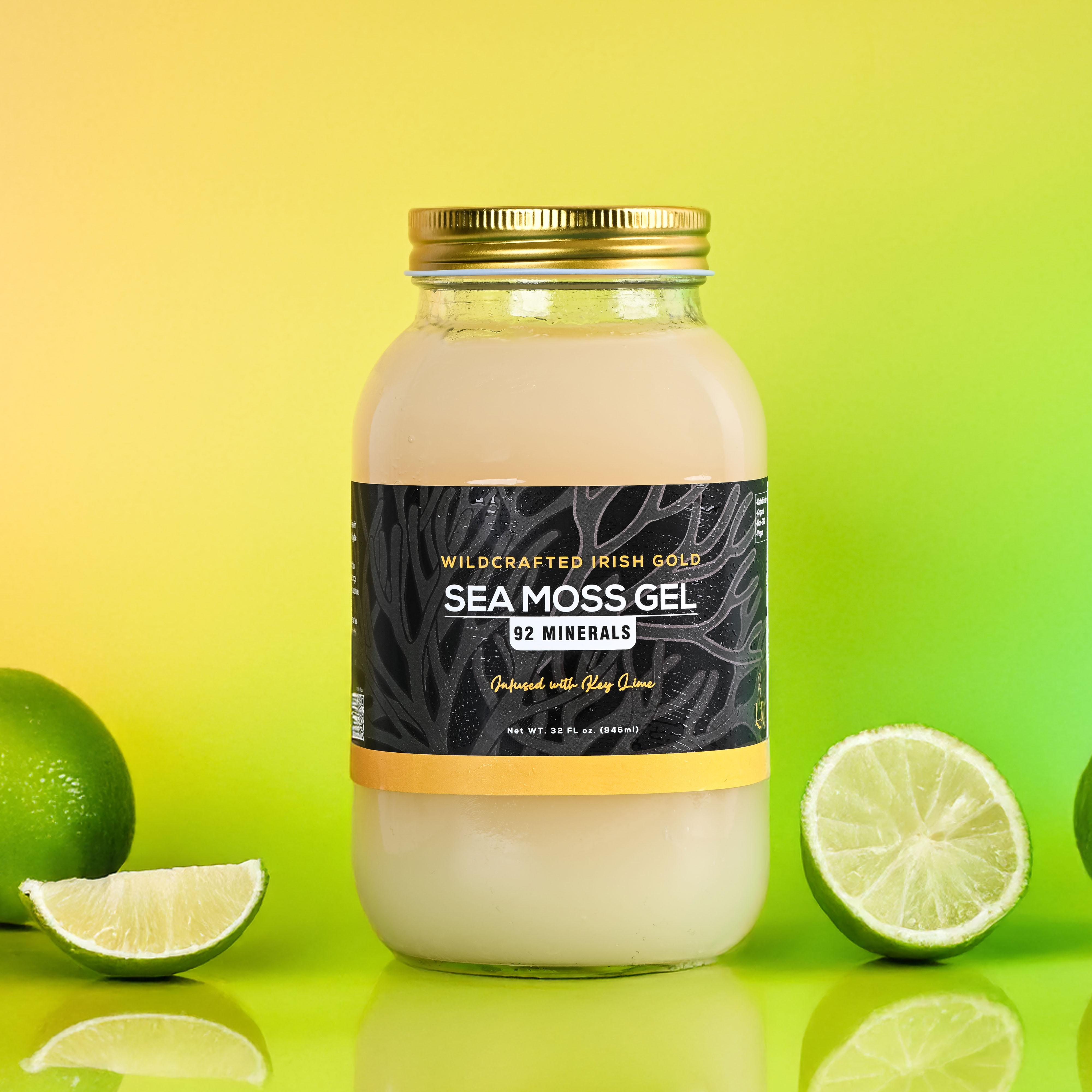 Irish Sea Moss Gel | Made in USA | Rich in Vitamins & Minerals | Sea Moss Gel Raw | Nutritional Supplement Healthcare Dietary