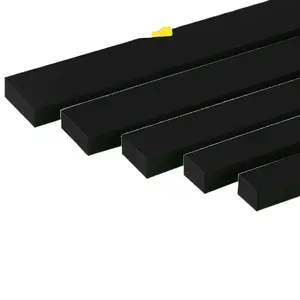Black thickened gap filler for sealing cracks in walls, windows, cabinets, doors, and door bottoms, foam sealing strip