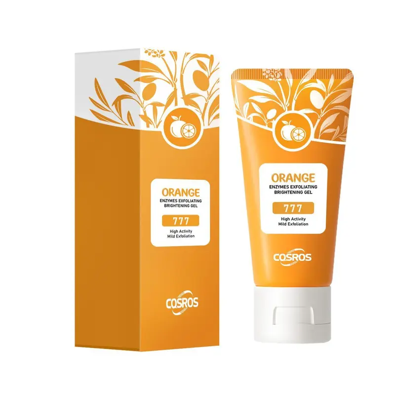 Enzyme Exfoliating Gel with Vitamin C, Brightening, and Moisturizing, Skin Care Routine Essential Exfoliator, Exfoliates Smooths Brightens