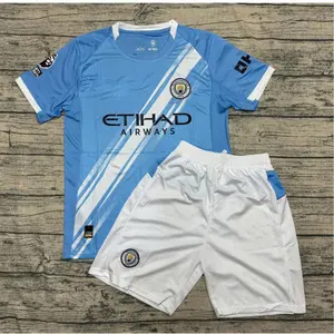 Manchester City Home Football Kit 2025/2026 – High-Quality, Breathable Poly Fabric