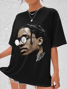 Rocky Big Face Graphic Tee, Hip Hop Streetwear T-Shirt