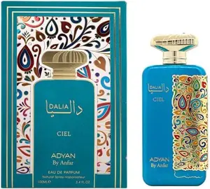 Adyan Dalia Ciel Extrait de Parfum for Women - Original Fragrance From Dubai - With Top notes of Orange, Mandarin Orange, Litchi, Rhubarb, Bergamot & Nutmeg