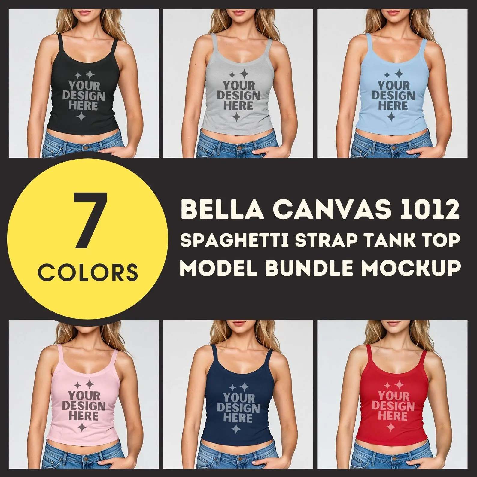 Cherry Graphic Tank Top, Cute Y2K Spaghetti Strap Crop, Pink