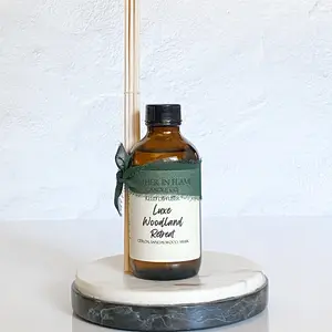Luxe Woodland Retreat Reed Diffuser | Citron & Sandalwood