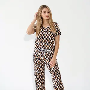 My Dear Teddy Women bamboo pajama set | Matching Pajamas | Nik&DELLE