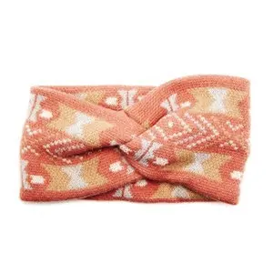 Boutique Winter Headband 088 Fashion Collection Holiday Nordic Knot Pattern Headband - Western Boho Chic