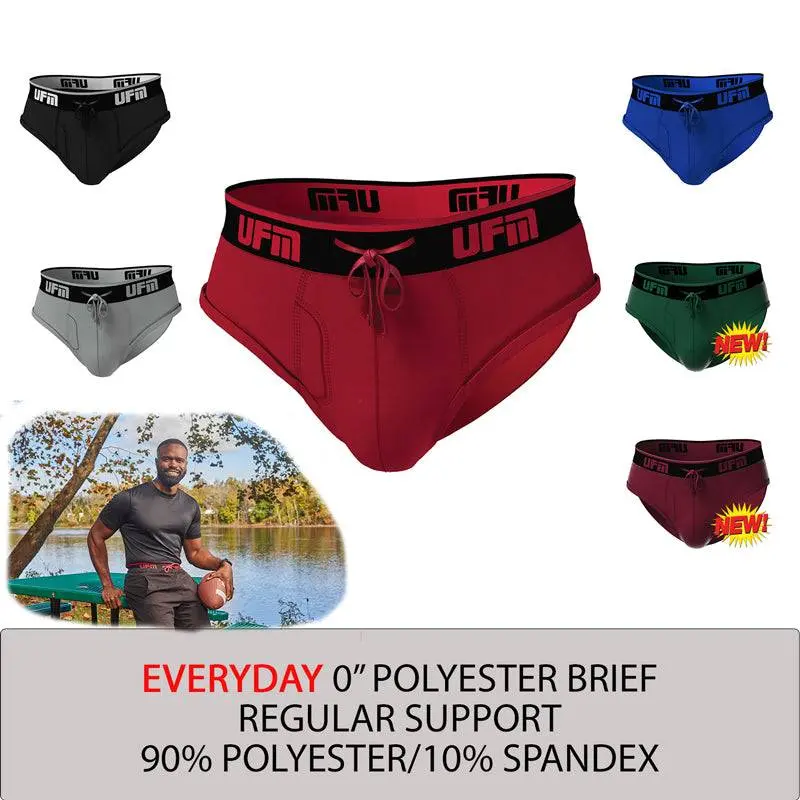 UFM Brief - Adjustable Pouch Polyester Spandex REG Support