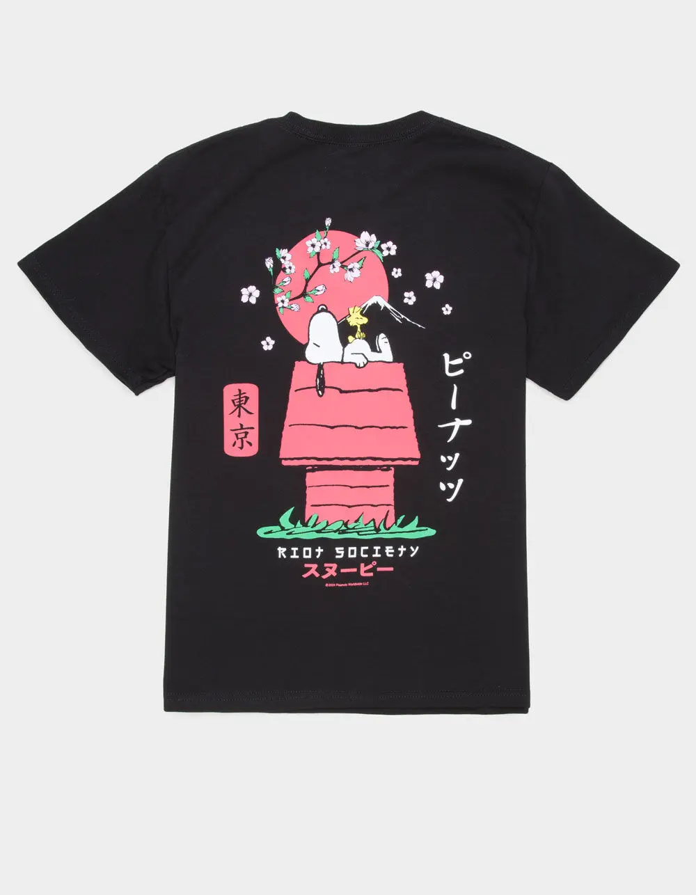 RIOT SOCIETY x Peanuts Snoopy Doghouse Japan Boys Tee
