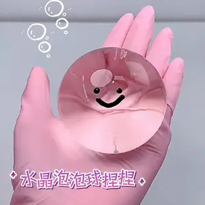 Crystal Ball Pinch Music Homemade Bubble Pinch Music Decompression Toy Bubble Slow Rebound Transparent Ball