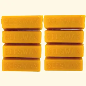 Natural Beeswax Sticks 8/10/15pcs Ivory White/Yellow Pure Beeswax for Candle Making Furniture Polishing DIY Crafts