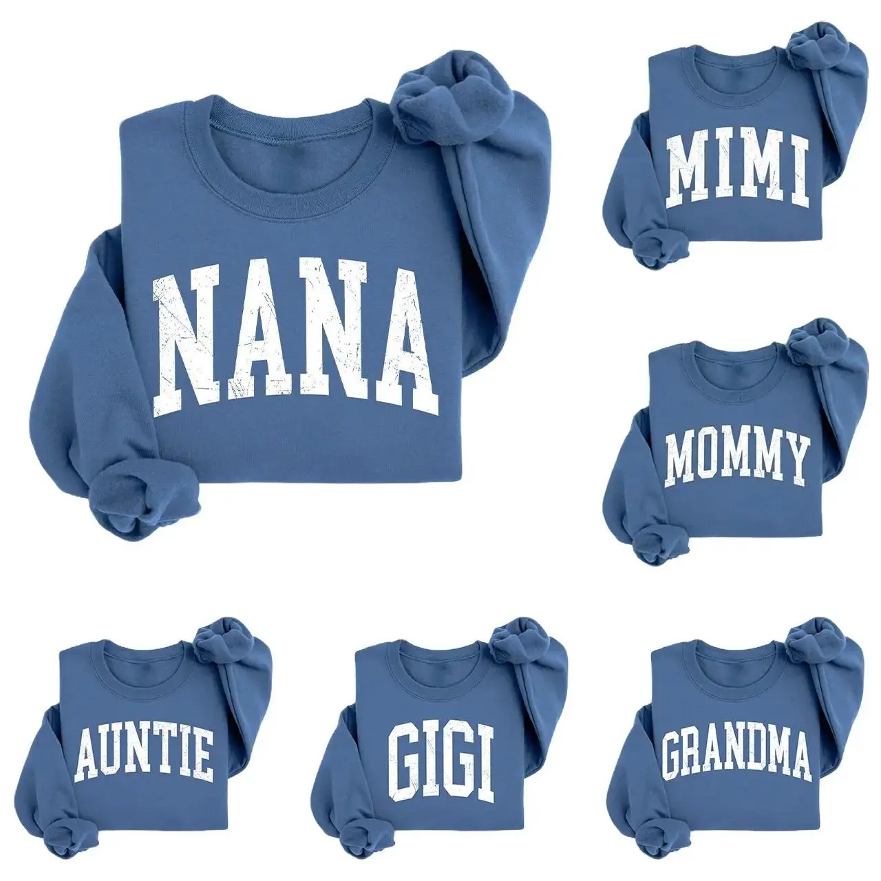 Personalized Nana Sweatshirt, Mothers Day Gift, Grandma Sweatshirt, Gift for Grandmother, Gigi Sweatshirt, Grammy Mimi Nonny Mommy Shirt Unisex Apparel