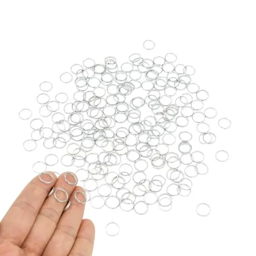 Silver 10mm 200pcs