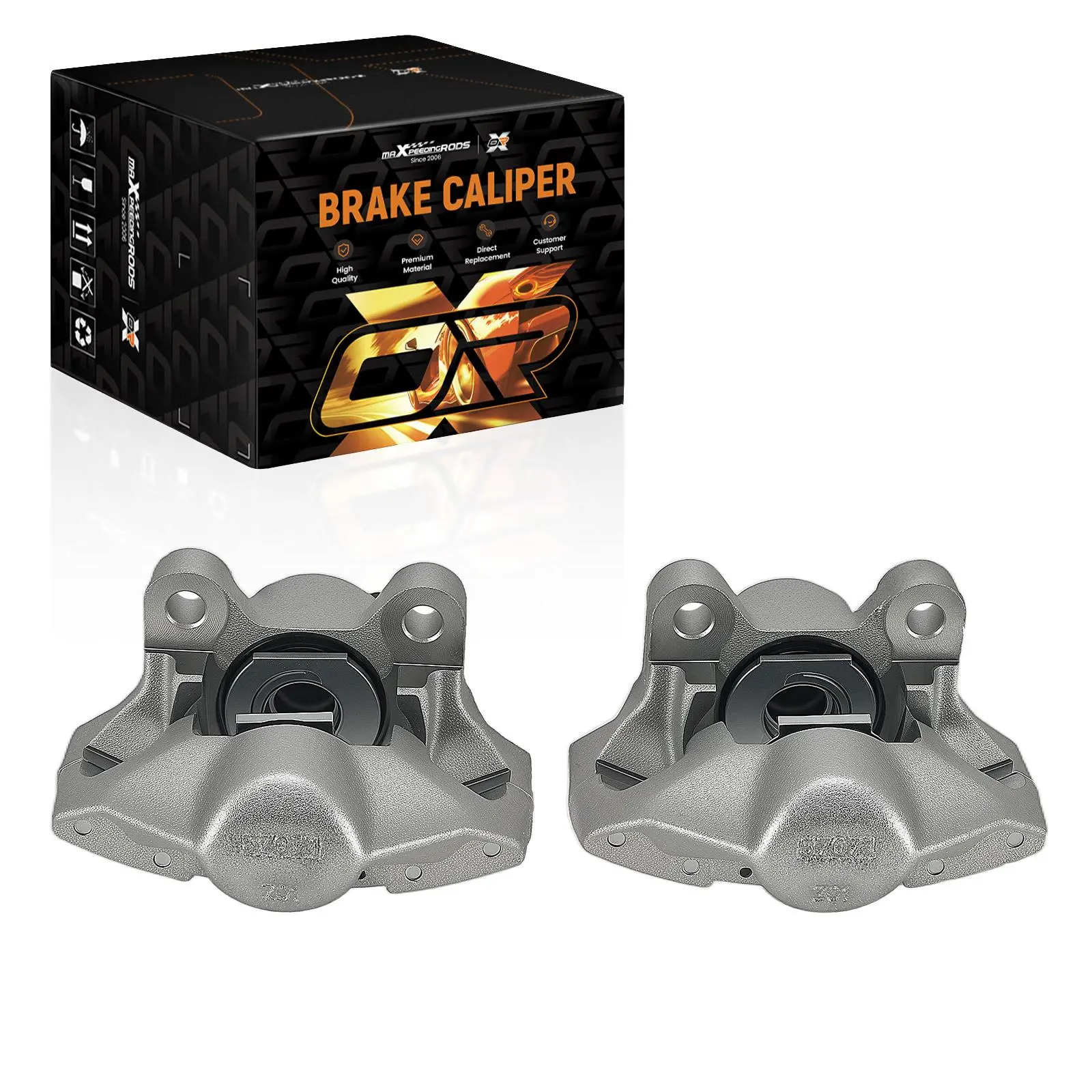 MAXPEEDINGRODS Rear Disc Brake Caliper Set - OE 1234200583 Vehicle Braking Replacement Part for Mercedes-Benz Base 220,220D,230,240D,250