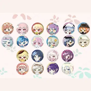 Project Sekai Collab Button Pins - WxS, 25-ji, MMJ, VBS, LN PRSK, Project Sekai Collab Buttons, Collection Combine Unique Style And Fun For Fans Who Love Creative Accessories, Pins For Backpack, Backpack Accessories!