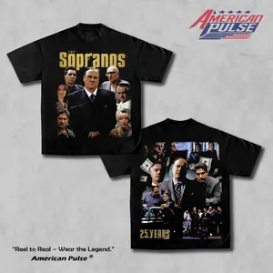 TONY SOPRANO 12.13 TEE Graphic Movie T-shirt, Bold Athletic Tee, Movie Shirt, Gift for Him Gift For Her Clothes Cotton