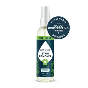 Puracy Stain Remover Spray Free & Clear 4 fl oz - Safe for Clothes & All Kinds of Cloth - 125+ Uses - Non Aerosol Liquid - Cleaning, Laundry, Fabric Cleaner Puracy Stain Remover Spray Free & Clear 4 fl oz - Safe for Clothes & All Kinds of Cloth - 125+ Uses - Non Aerosol Liquid - Cleaning, Laundry, Fabric Cleaner