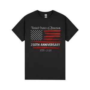 America 250th Anniversary Shirt – 1776–2026 USA Flag Patriotic Tee, Independence Day Graphic Shirt, Men’s & Women’s Tops