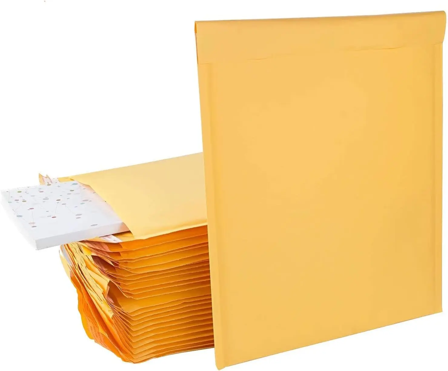 10x12.5 Inch 25 Pack Bubble Mailers Large Padded Self-Sealing Bulk Mailing Shipping Envelopes