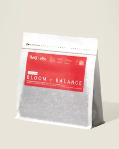 Bloom & Balance Herbal Tea Beauty Tea for Women, Caffeine-Free Rose & Goji berries, jujube, longan Herbal Blend, Calming, destress