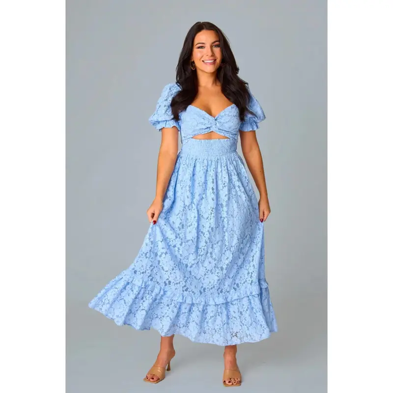 patchwork ruffle chiffon dress Maxi Crafted from denim and 7 Casual First-Date Outfits IF width:Regular