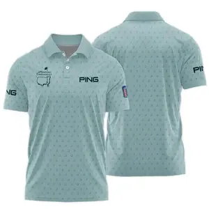 PING Masters Inspired Golf Polo Shirt – Men’s Performance Polo, Breathable Lightweight Fit