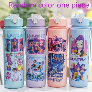 New 30oz Ice-Breaker Cup, 304 Stainless Steel Handheld Car Cup, Vacuum Insulated Straw Bottle, K-Pop Witch Girl Group Plastic Water Cup