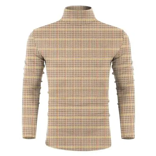 Plaid (Khaki yellow)