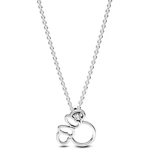 Pandora Disney Minnie Mouse Silhouette Collier Necklace 393187C01-45