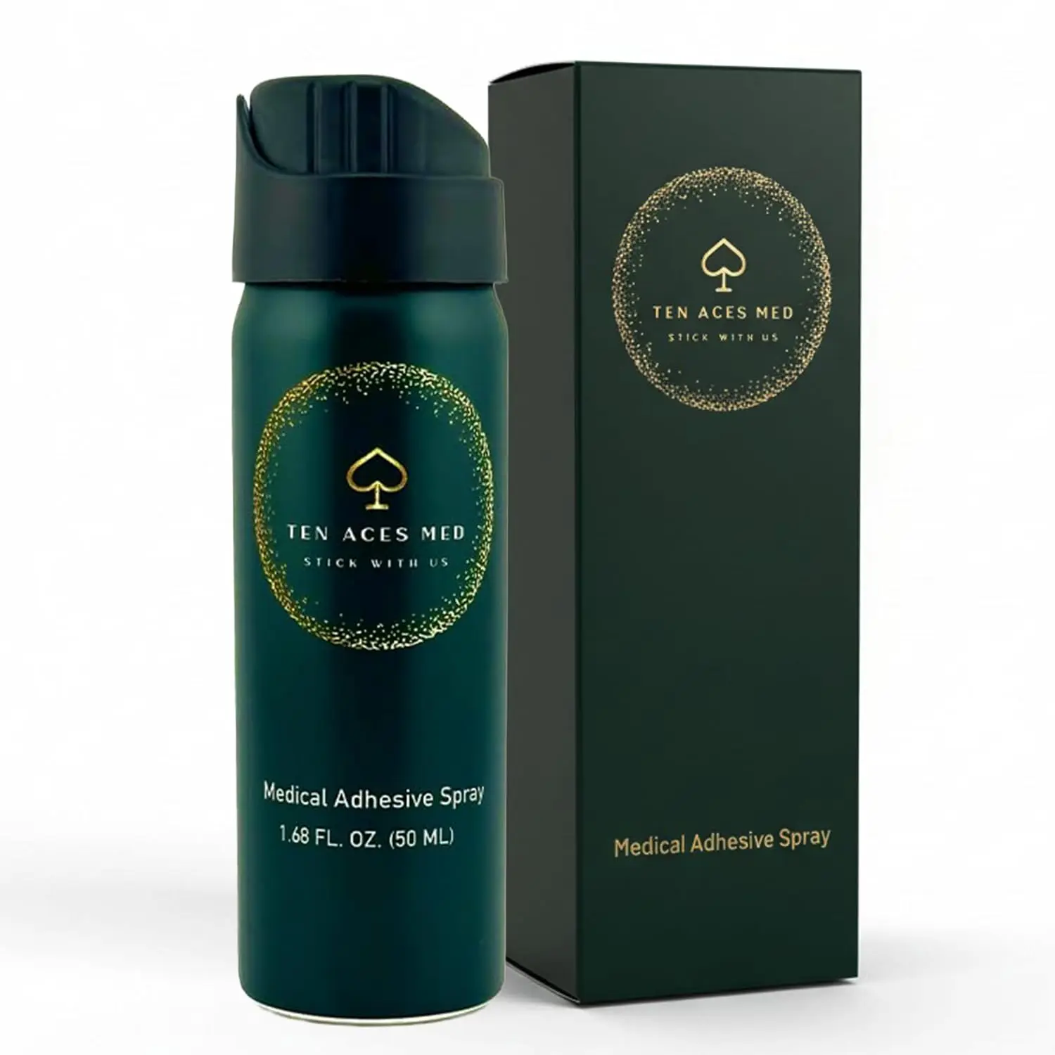 Ten Aces Medical Silicone Based Adhesive Spray for Ostomy skin barriers - STOP ostomy leaks and get back to living your best version of you️️️ - suitable for ostomy, continence care (MECs), and small prosthetic use