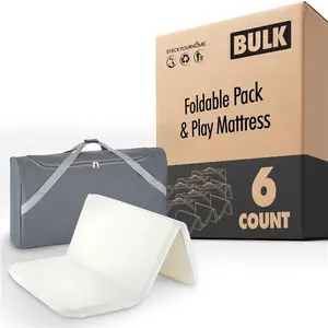 Foldable Pack & Play Mattress 6 Pack