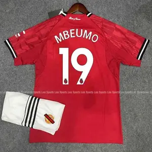 Manchester United Home Jersey Kit 25/26, Soccer Outfit for Fans