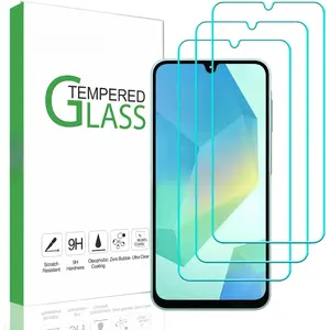 (3 Pack) Designed for  Galaxy A16 5G / 4G Screen Protector Tempered Glass, 9H Hardness