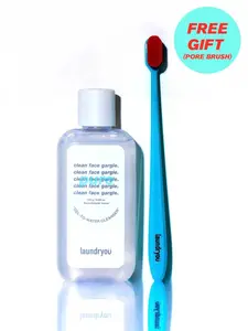 LAUNDRYOU Gel-to-Water Gentle Facial Cleanser - Water-Based Facial Cleansing Wash with Hyaluronic Acid, Probiotics, Cooling & Soothing Effects, Non-Stripping, Korean Skincare (5.64 Fl Oz)