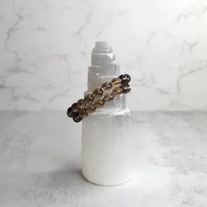 Smokey Quartz 'Grounded' Bracelet