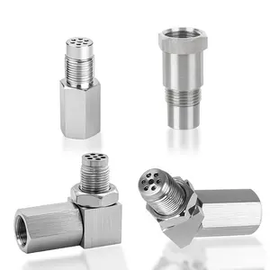 Car Oxygen Sensor Adapter, Small Catalytic Converter Decoder, Car Engine O2 Sensor Connector, Car Repair Tool