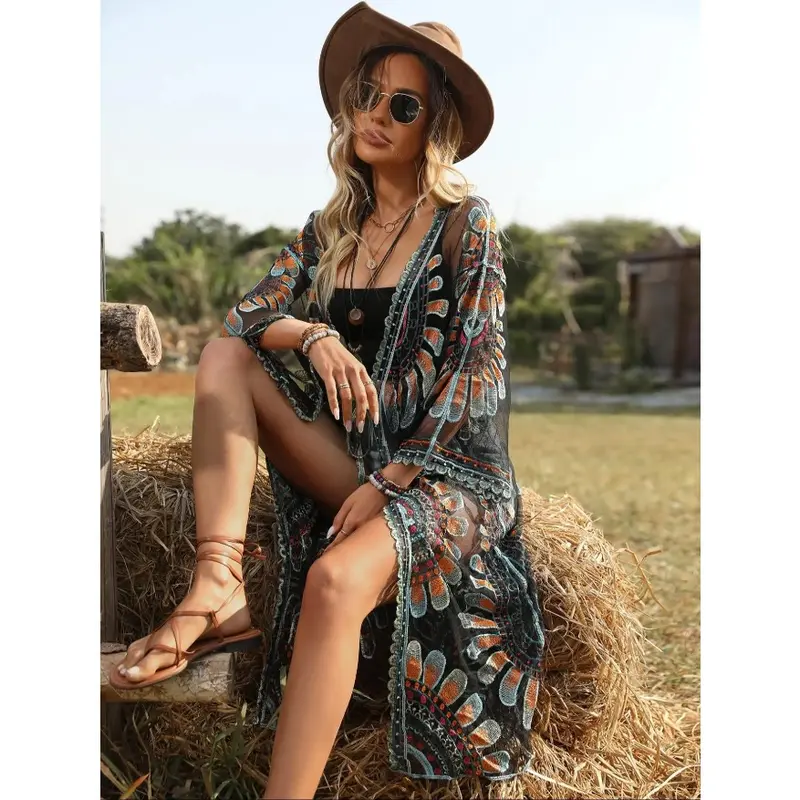 Mesh dress coverup - TikTok Shop