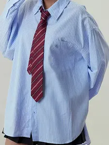 Men's Handmade Classic Multi-Color Striped Casual Elegant Tie, Fashion Casual Tie, Business & Casual Wear, Uniforms, Weddings, Gifts, All Seasons